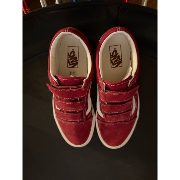 Vans Triple Strap Suede Sneakers, Womens Size 10 GUC - Picture 2 of 6